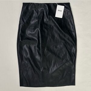 Woldford Faux Leather Pencil Skirt